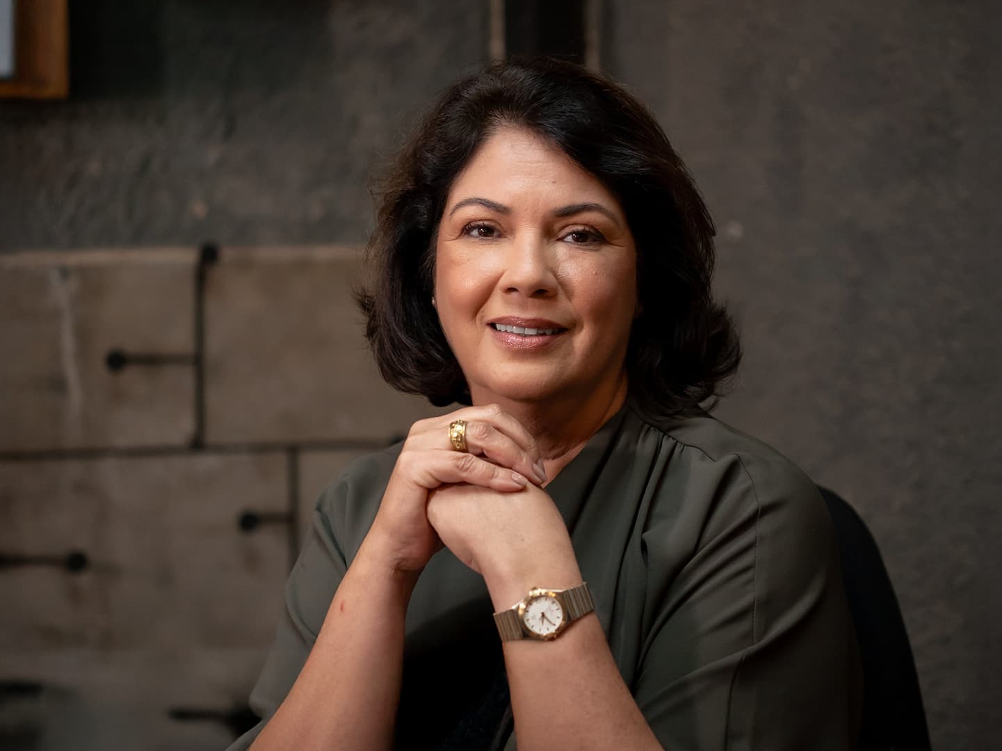 Foto da corretora Andrea Contiero